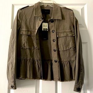 Lucky Brand Jacket!  Really nice with buttons and a gathered flared bottom!